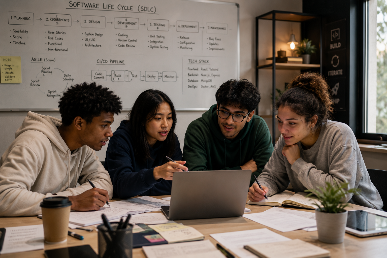 Group discussion and critical thinking